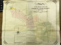 1922-07-15 Fram Haynings & New Barn Auction map